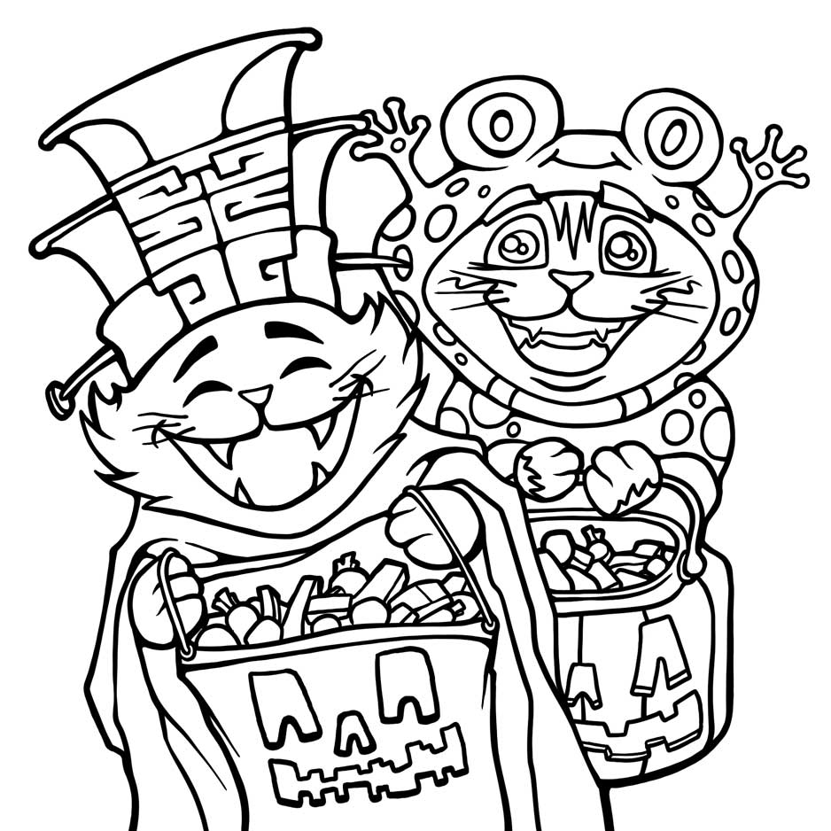 Milky and Cookies Trick or treat